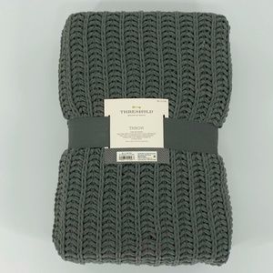 Threshold Target Gray Lap Throw